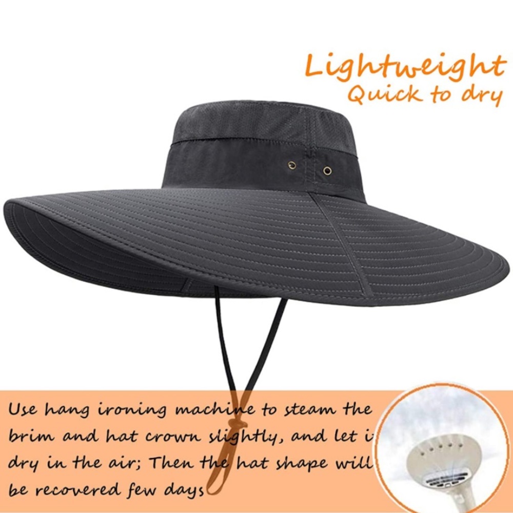 Wide brim sun hat (unisex)